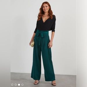 Vici high waisted front tie pants
